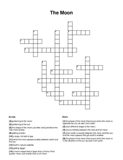  The Crossword Solver found 30 answers to "How often a full moon is visible, roughly", 10 letters crossword clue. The Crossword Solver finds answers to classic crosswords and cryptic crossword puzzles. Enter the length or pattern for better results. Click the answer to find similar crossword clues . Enter a Crossword Clue. 
